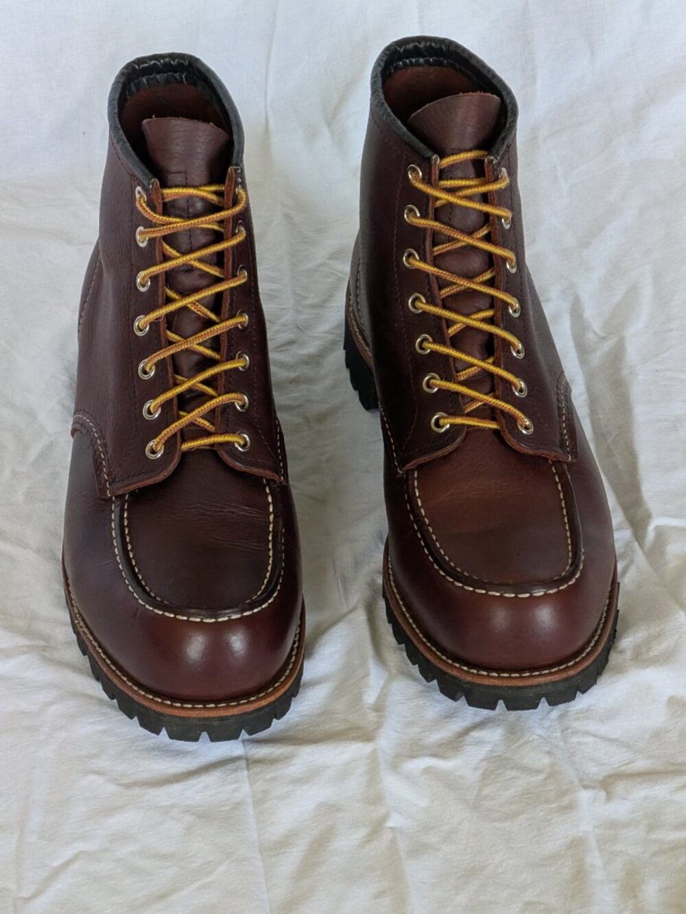 Red Wing 8146 Roughneck Moc Toe Boots 12D